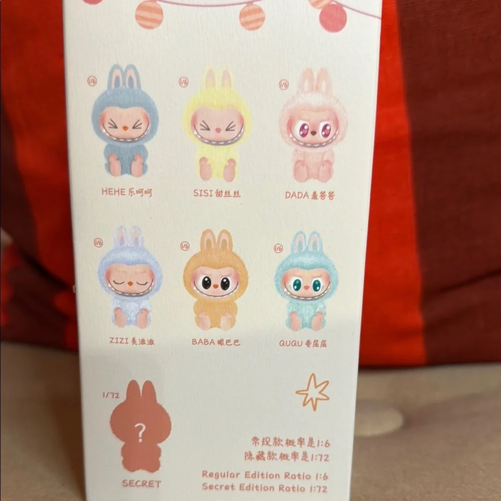 Labubu 'Have A Seat' Collectible with Card - Picture 11 of 12